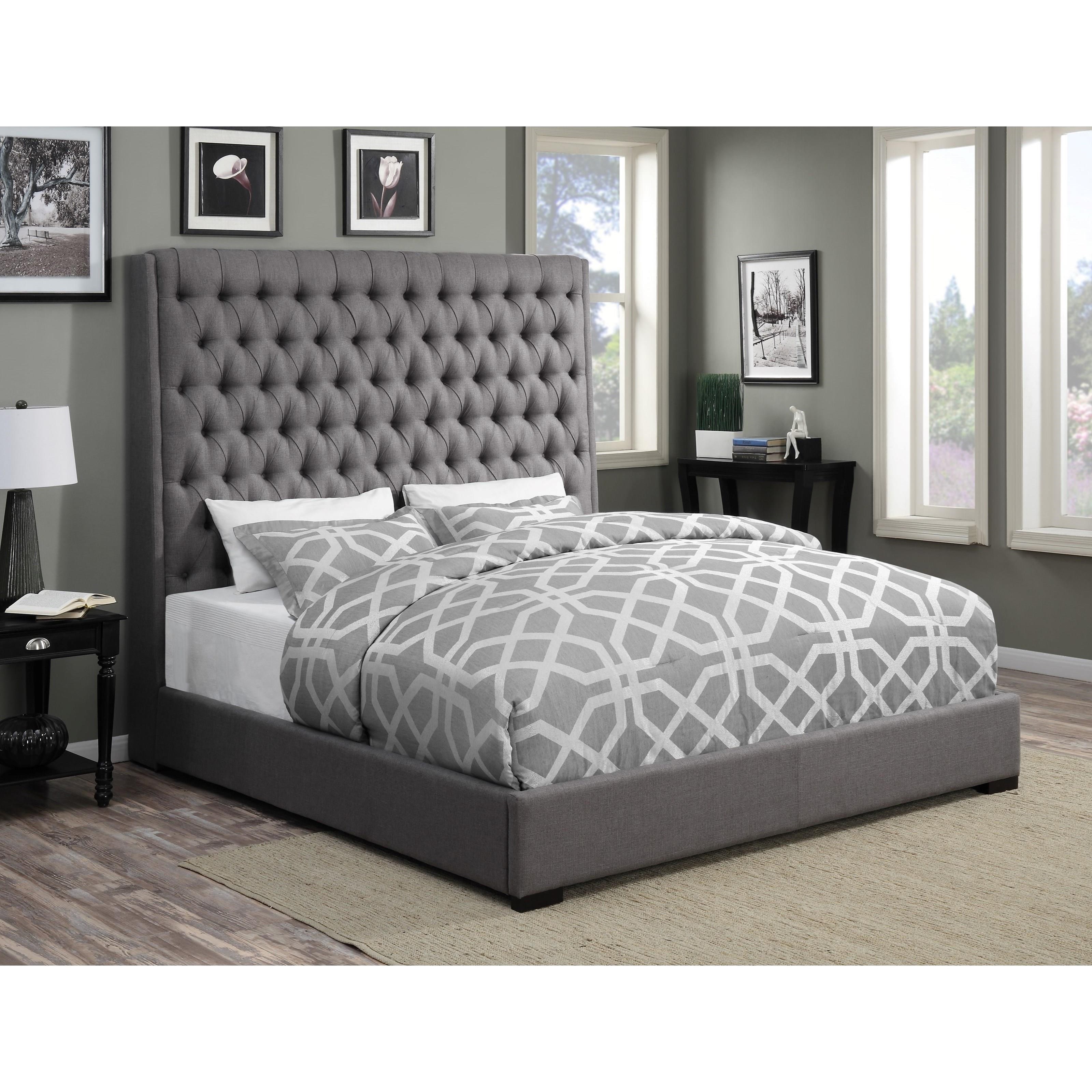 Coaster new arrivals upholstered bed